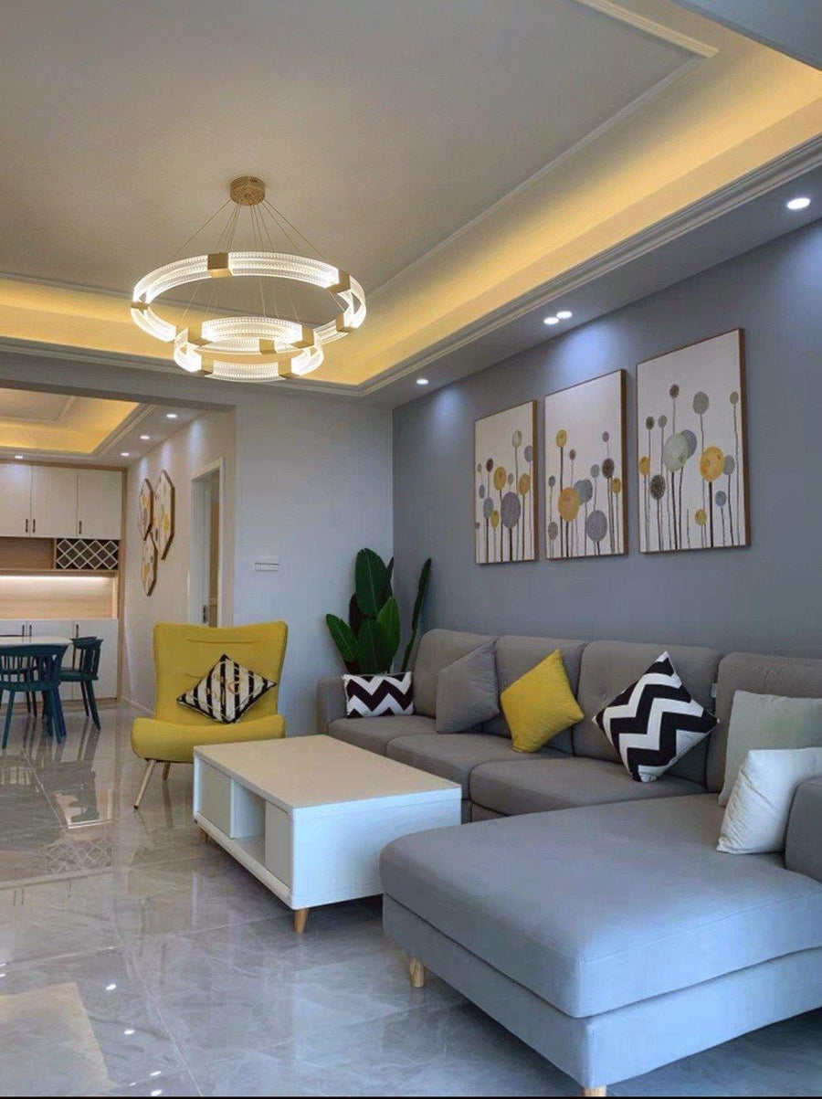 Parallel Ring LED Chandelier – detail 4