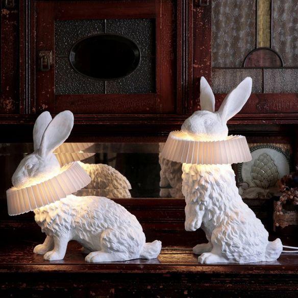 Kaninchen X Tischlampe