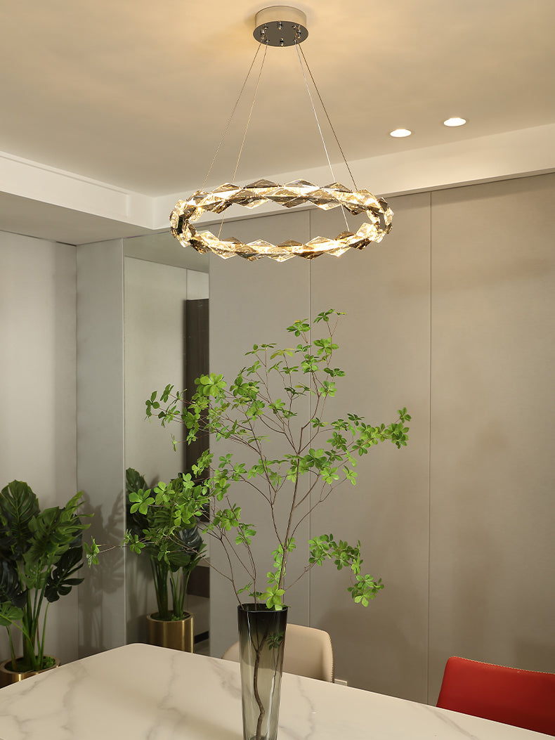 Rhombus Crystal Chandelier – detail 3