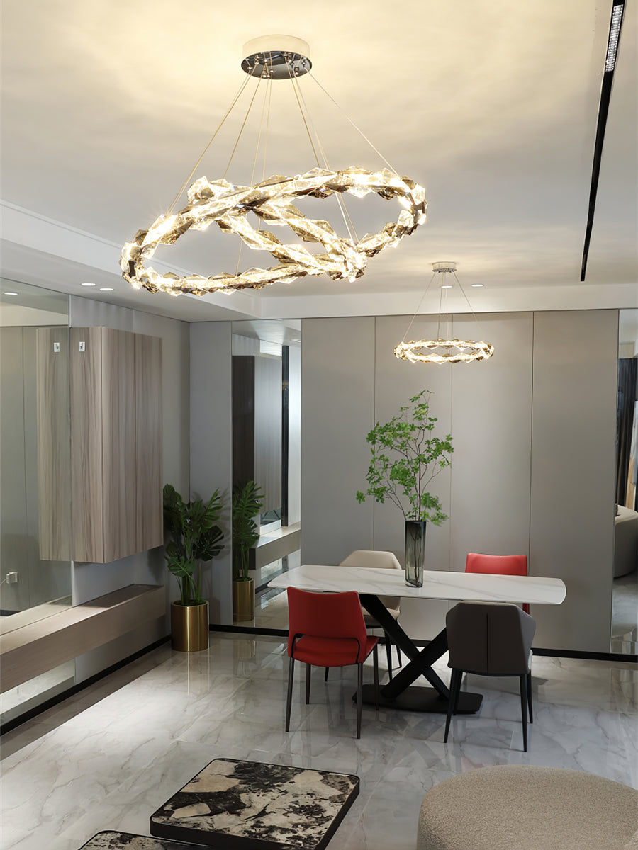Rhombus Crystal Chandelier – detail 5