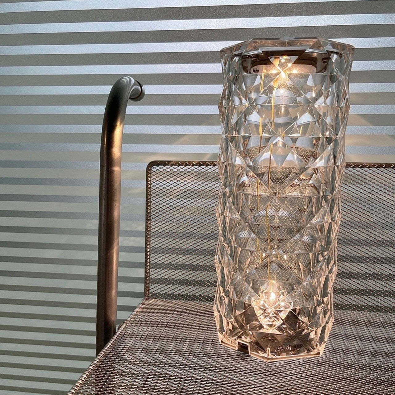 Diamond Cut Table Lamp