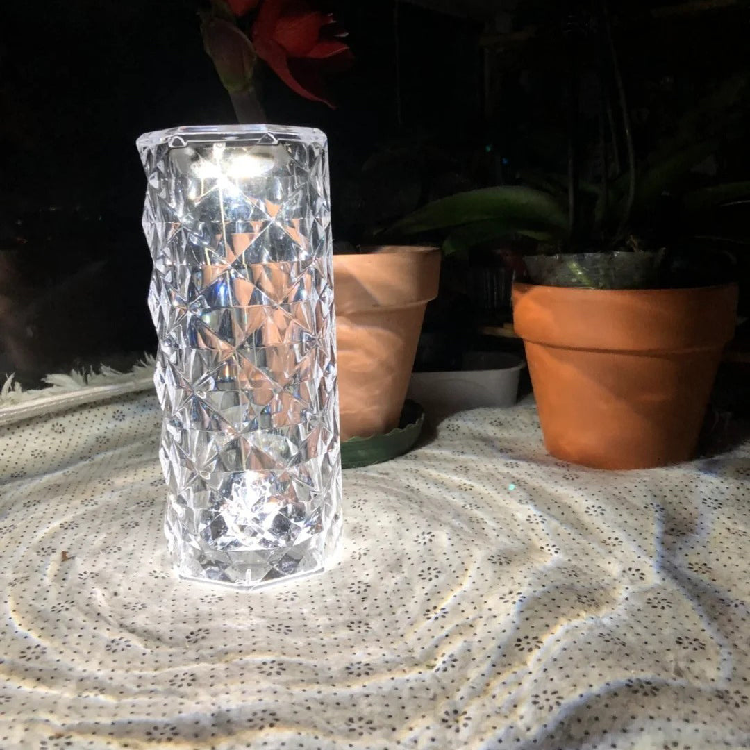 Diamond Cut Table Lamp