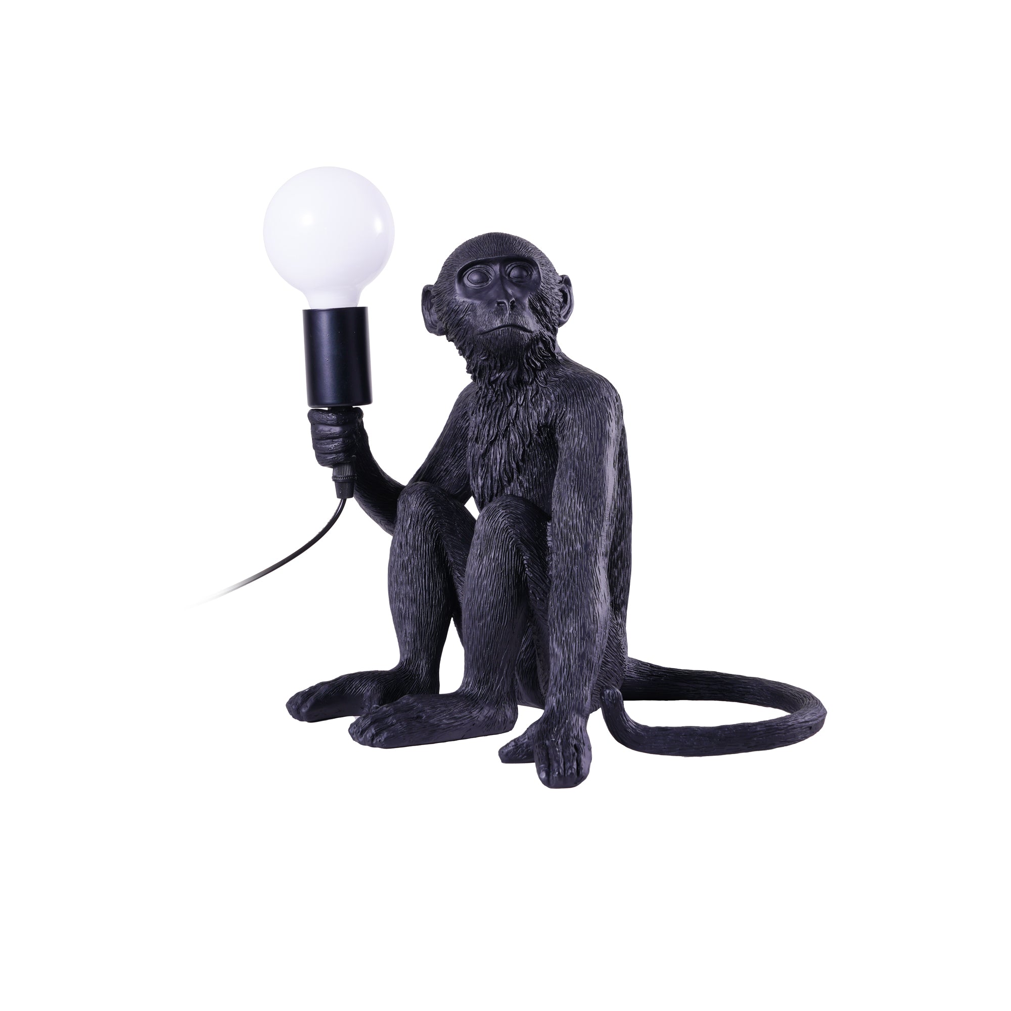 Monkey Resin bordslampa