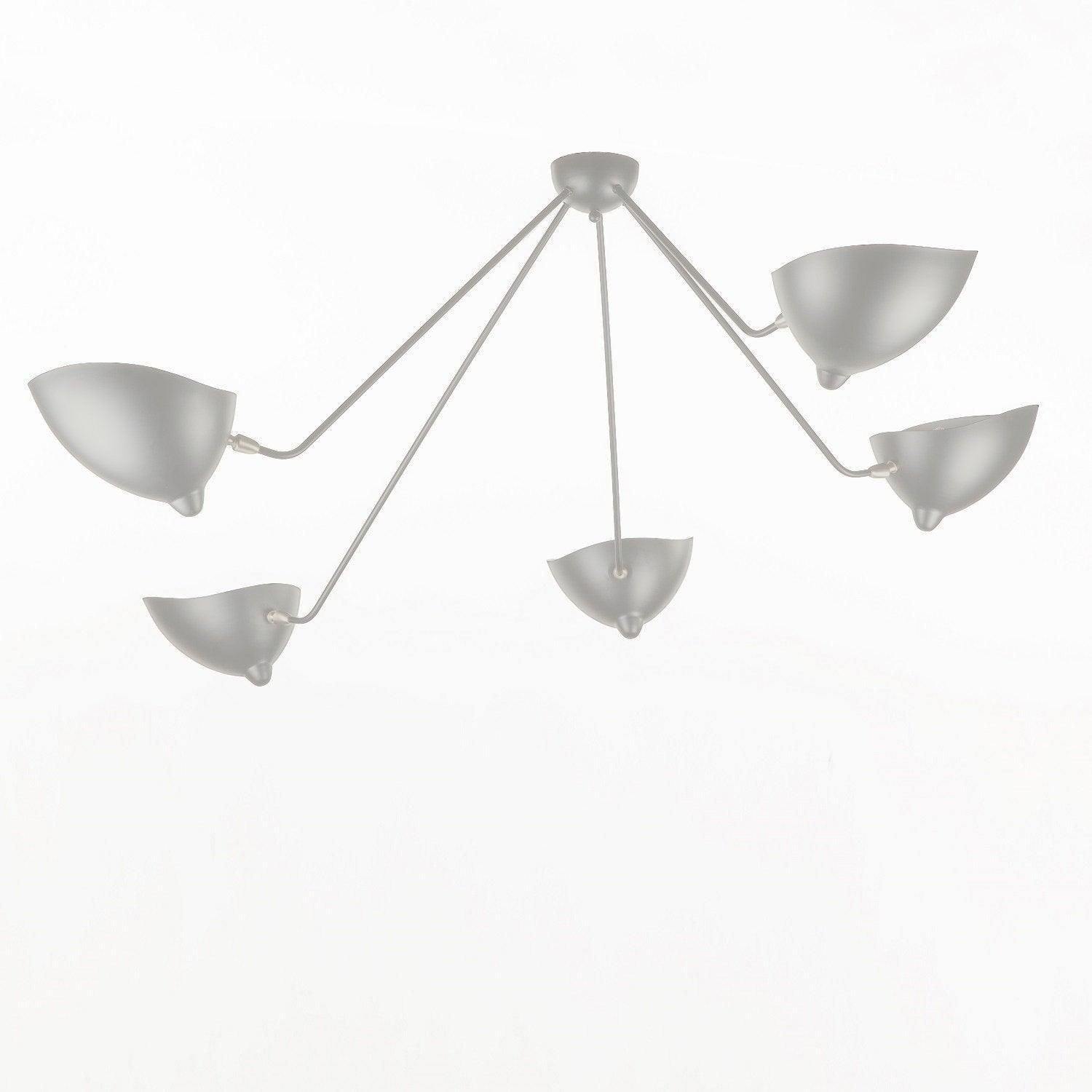 Serge mouille ceiling lamp