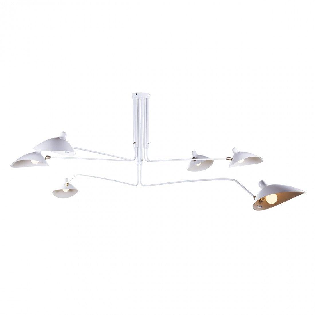 Serge mouille ceiling lamp 