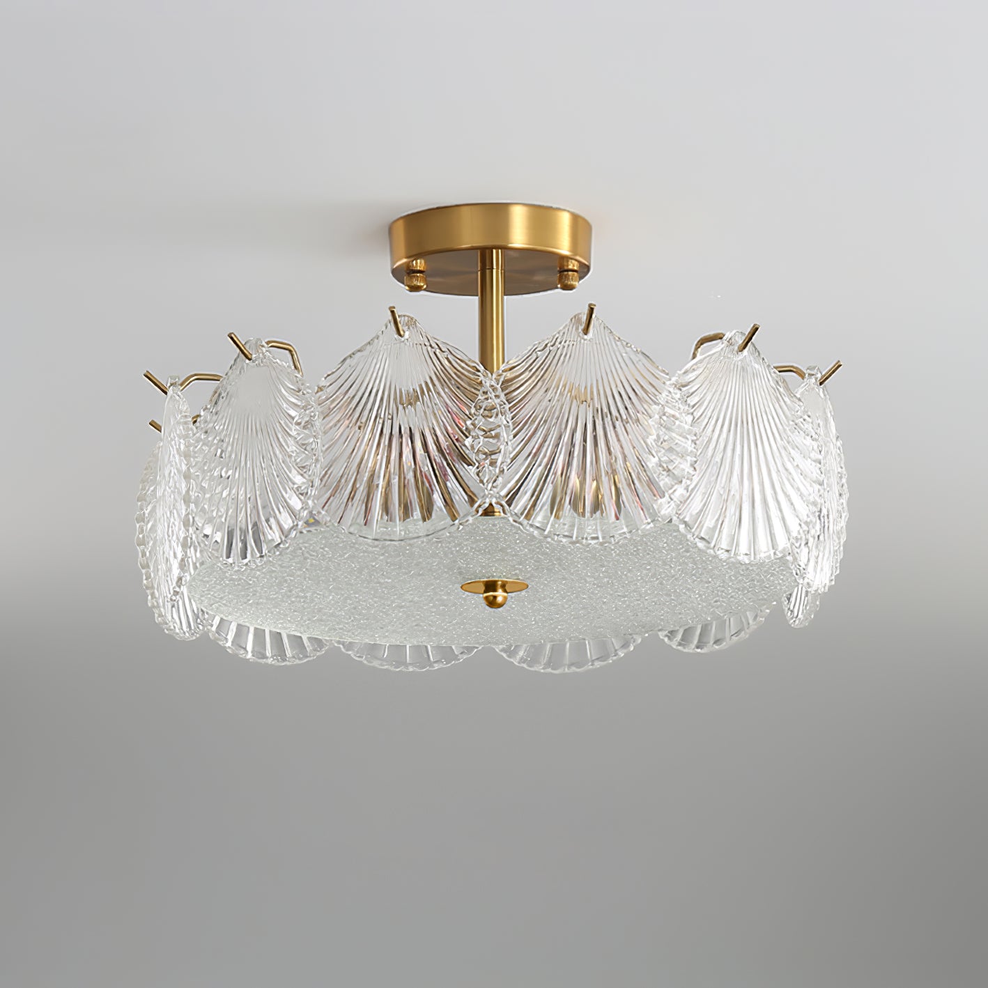 Shell Glass Chandeliers