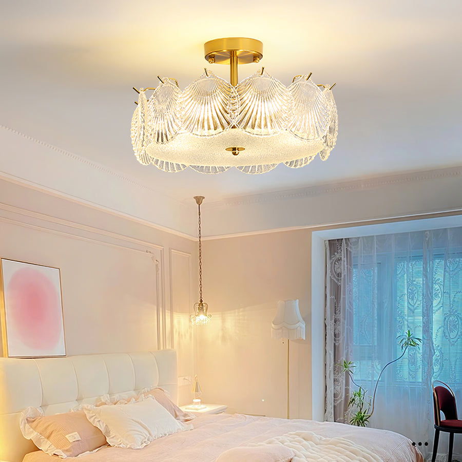 Shell Glass Chandeliers – detail 3