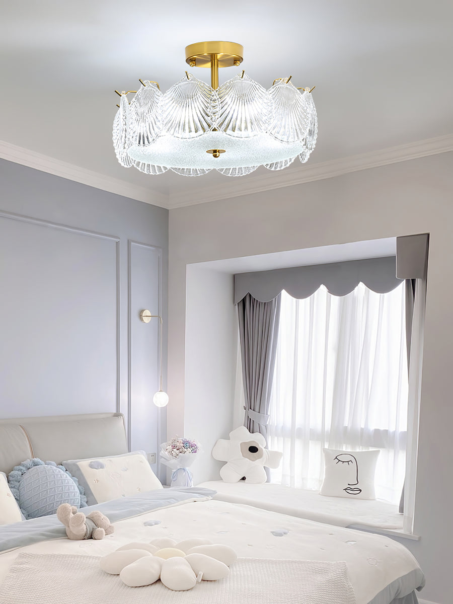 Shell Glass Chandeliers – detail 6