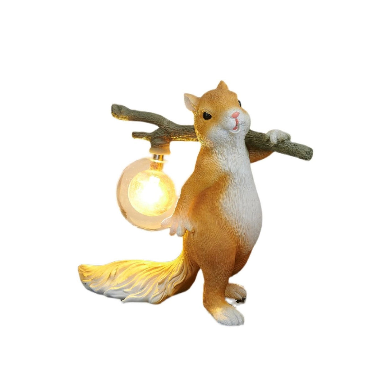 Eichhörnchen-Tischlampe