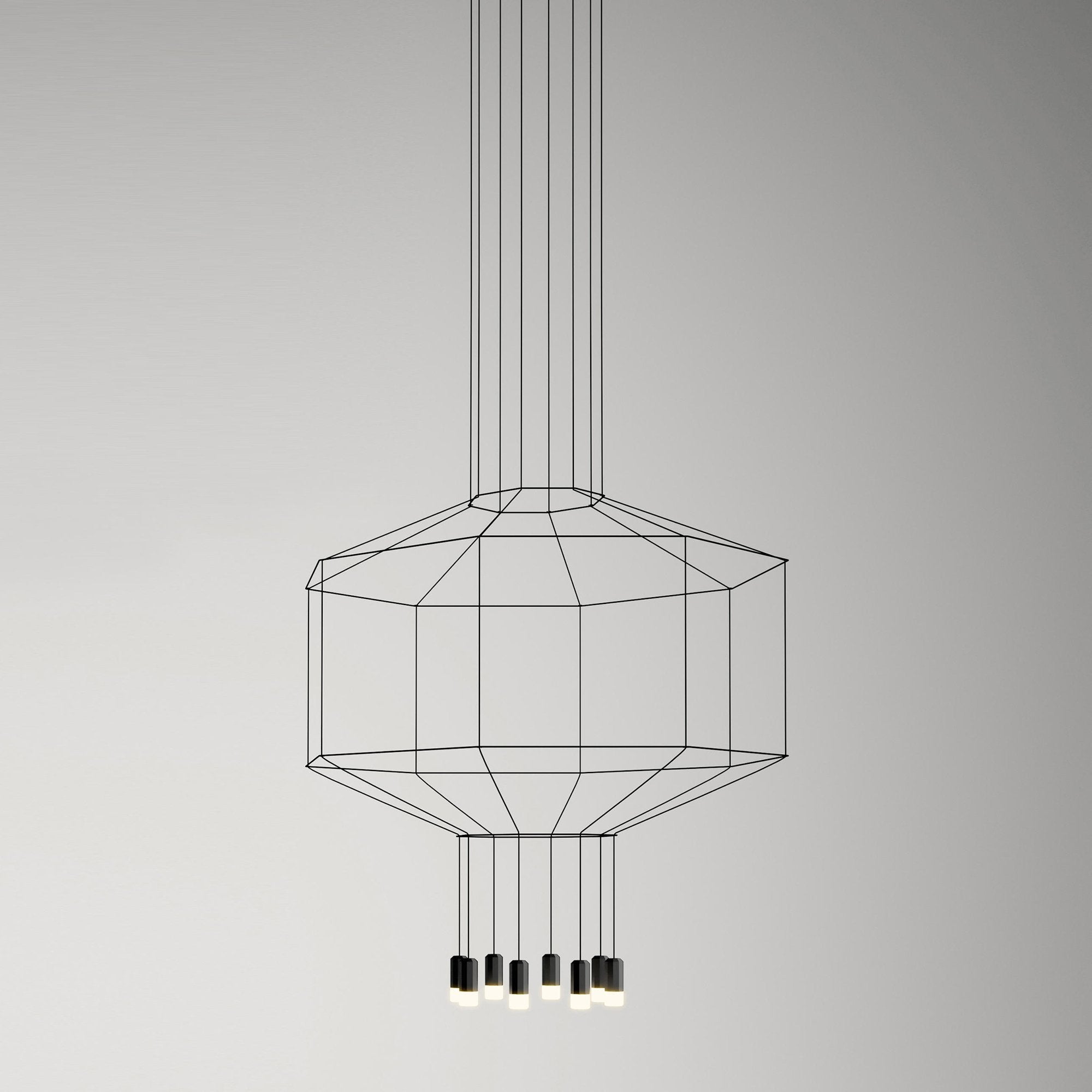 خطوط 3D مصباح معلق