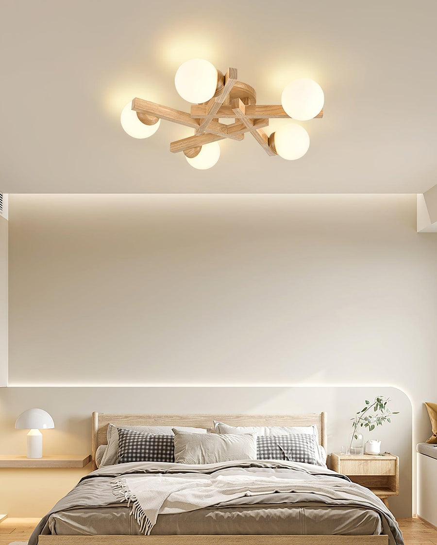 Wood Orin Ceiling Light – detail 5