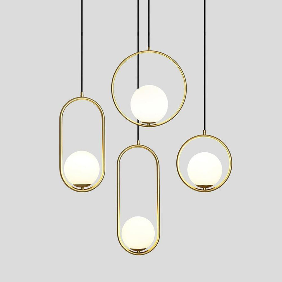 Mila Brass Pendant Light – detail 3
